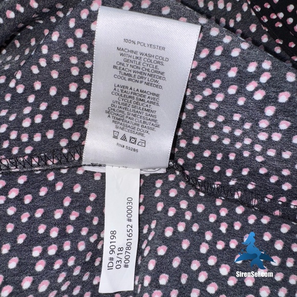 1171 Express Sleeveless Dress – Size S/P – Black & Pink Dot Print - Picture 13 of 14